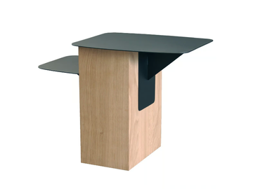 GRAFIT L - Oak side table by RADAR INTERIOR - view 2